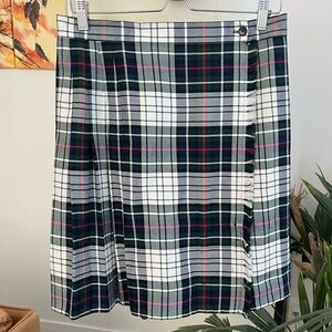 Halpern’s Plaid Tartan Wrap Skirt